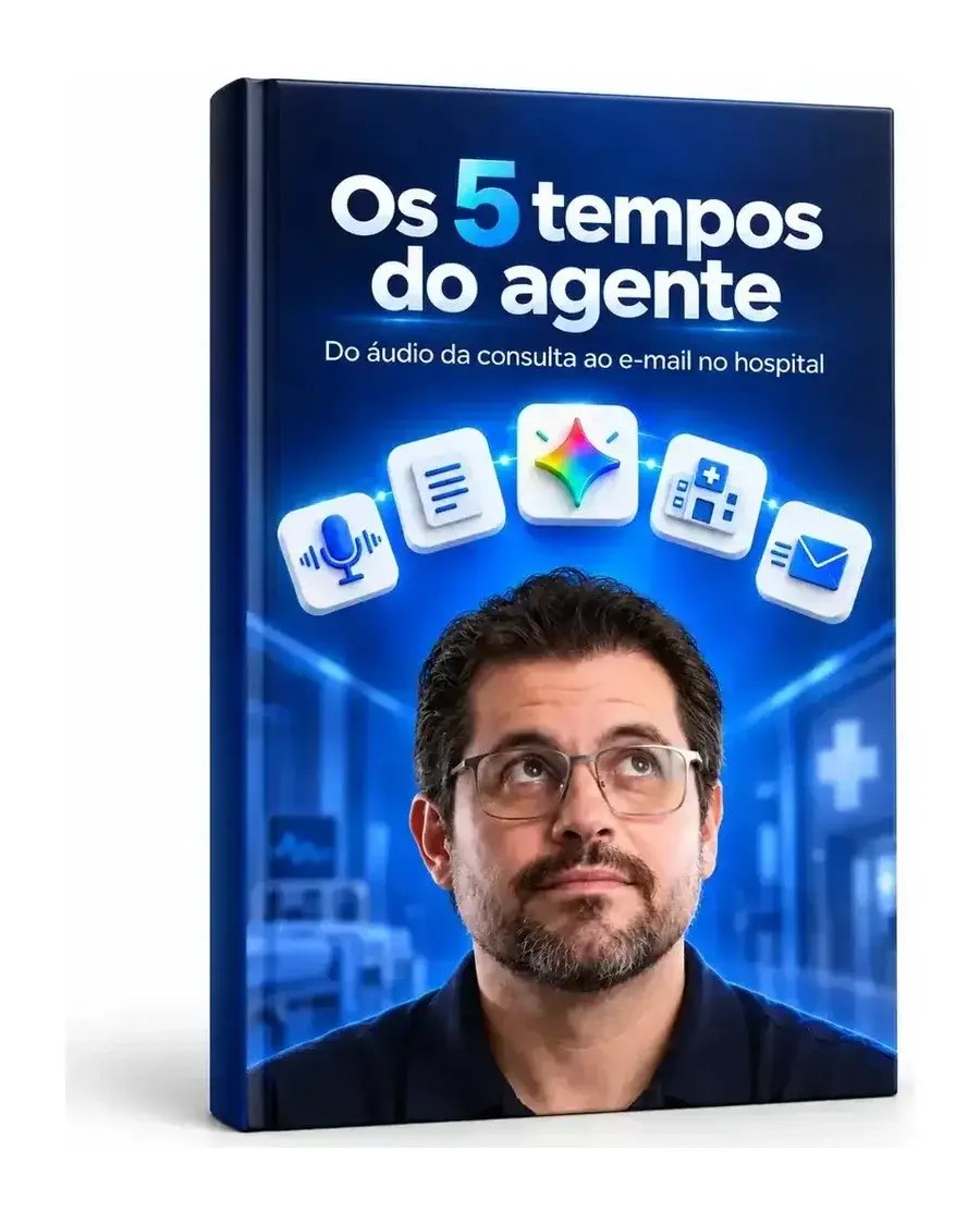 Capa do material Os 5 tempos do agente