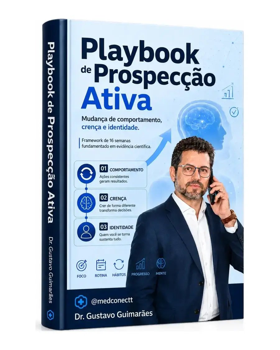Capa do material Playbook de Prospecção Ativa